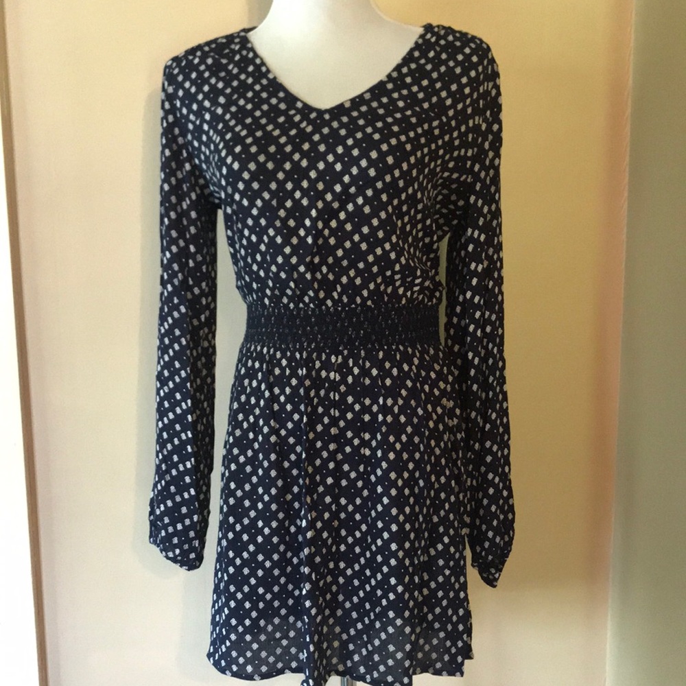 Blue and White Lucky Brand Dress